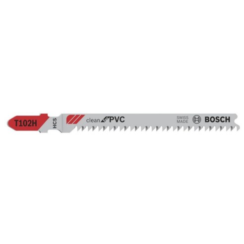 Нож за прободен трион за PVC 100 мм T 102 H BOSCH - 1