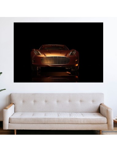 Зластиста кола - Aston Martin - картина пано за стена - 1