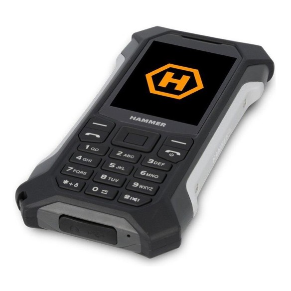 Телефон 2.4" черен HAMMER Patriot myPhone - 2