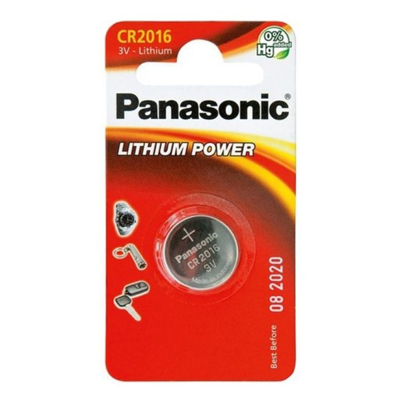 Литиева батерия PANASONIC CR2016 3V - 2