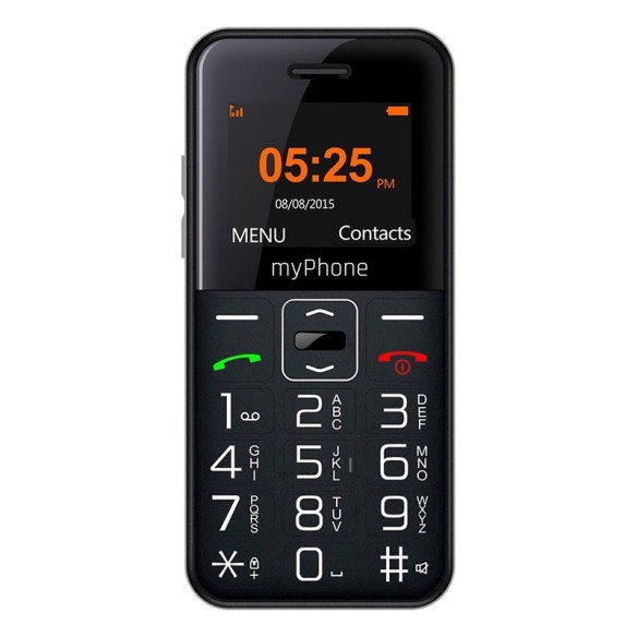Телефон 1.77" черен Halo Easy myPhone - 1