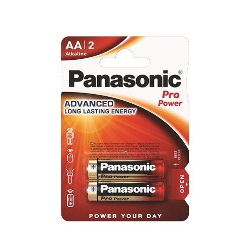 Алкални батерии PANASONIC AAA LR03 1.5V - 2 бр. - 1