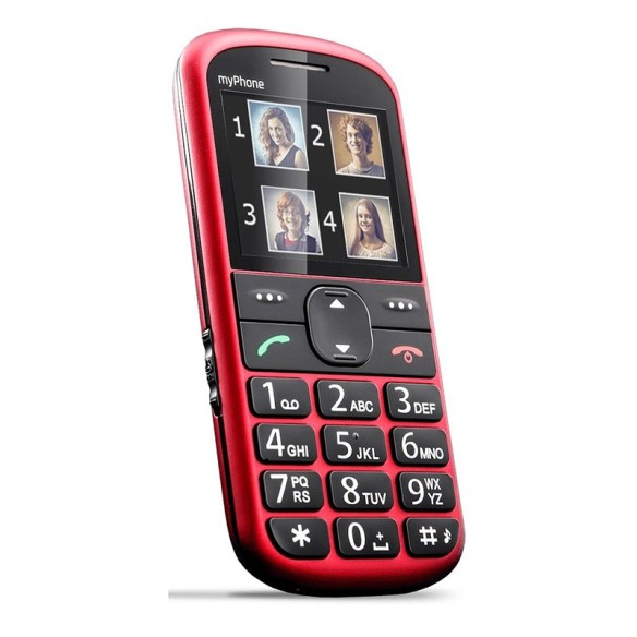 Телефон 2.2" червен Halo 2 myPhone - 2