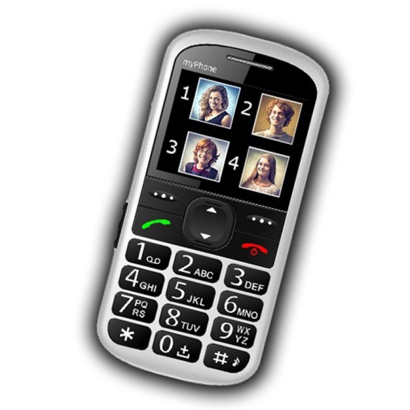 Телефон 2.2" бял Halo 2 myPhone - 2