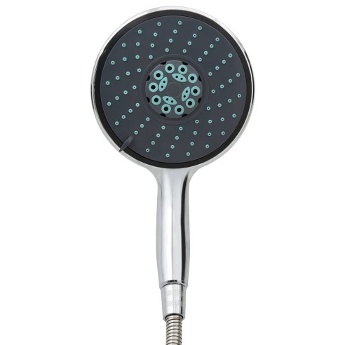 Многофункционална ръчна душ слушалка с 1,5 м шлаух хром - 2