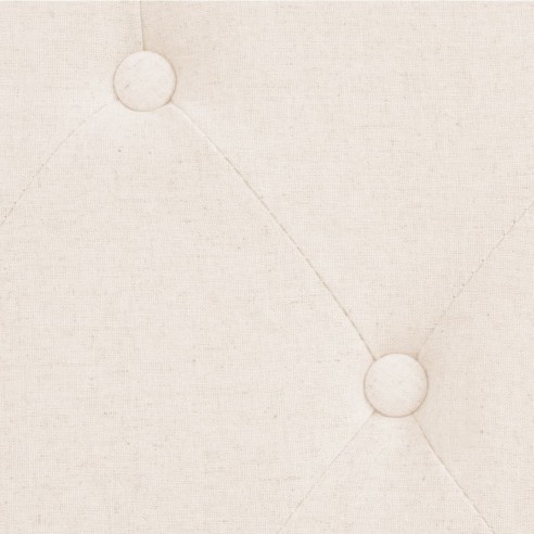 3-местен диван от плат, кремавобял - 6