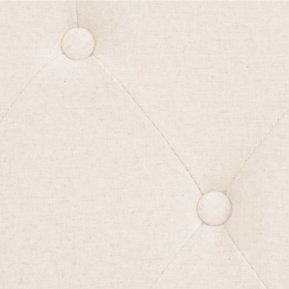 3-местен диван от плат, кремавобял - 6