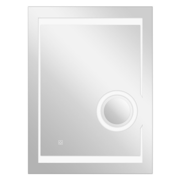LED огледало със система против замъгляване 60x80см FORMA VITA - 1