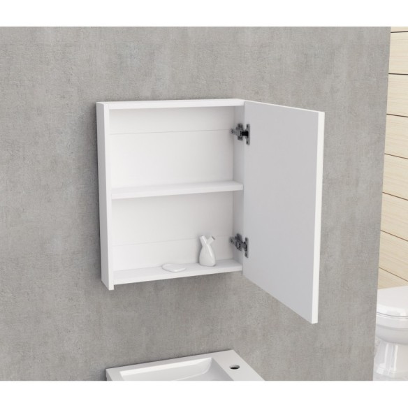 Горен огледален шкаф Илина 49.5х16.5х59.5 INTER CERAMIC