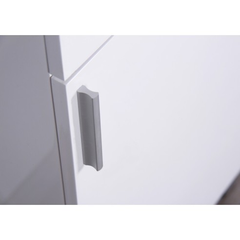 Шкаф за баня, с мивка, бял INTER CERAMIC