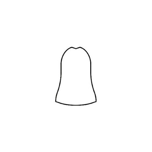 Ъгъл външен f9 - избелен бор за первази prexa 54 - 2