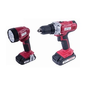 Акумулаторна бормашина + led лампа - 1