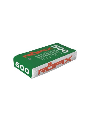 Бяла варо-циментова хастарна мазилка RÖFIX R500 35 кг - 1