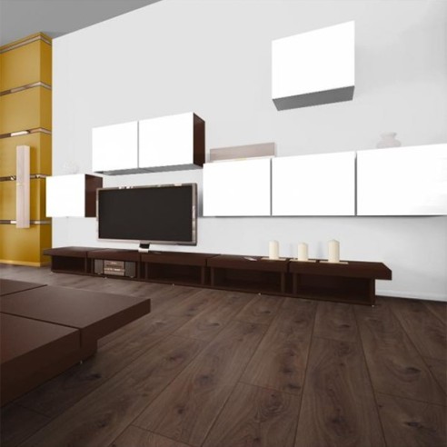 Ламиниран паркет тъмен 8мм d4168 - 4