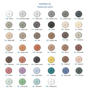 Мп мапесил ас n119 силиконов уплътнител - 1 2