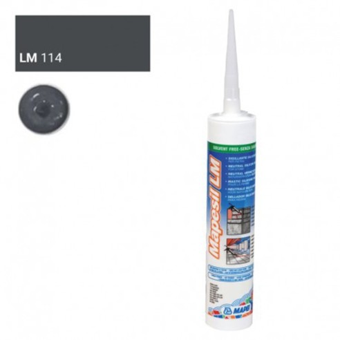 Силикон неутрален mapesil lm 114, antracite / антрацит - 310 ml - 1