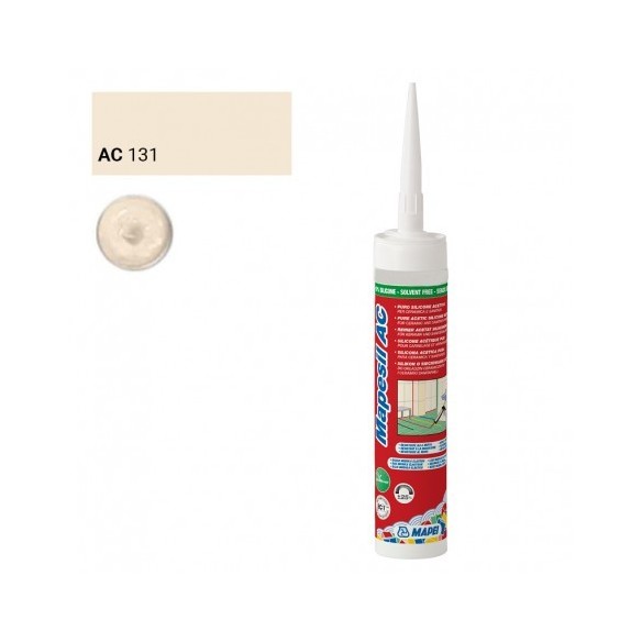 Силиконов уплътнител - цвят ванилия - 310 мл - 1