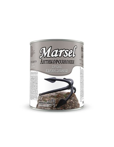 Marsel антикорозионен грунд бързосъхнещ- оксидно червен- 3 кг - 1