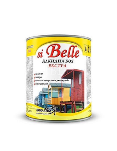 Алкидна боя si belle екстра - млечно кафява - 20 кг - 1