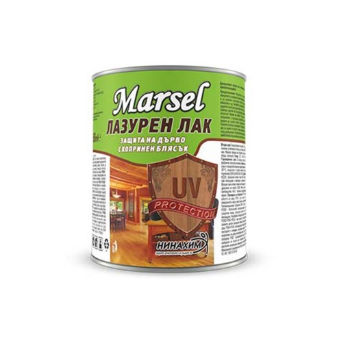 Marsel лазурен лак защита за дърво, палисандър- 650ml - 1