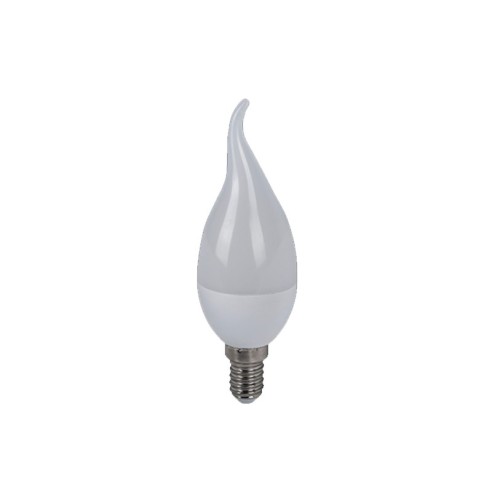 Led лампа flame 6w e14 230v бял 99led753 - 1