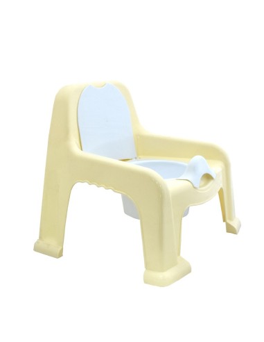 Столче с гърне - жълто - 1