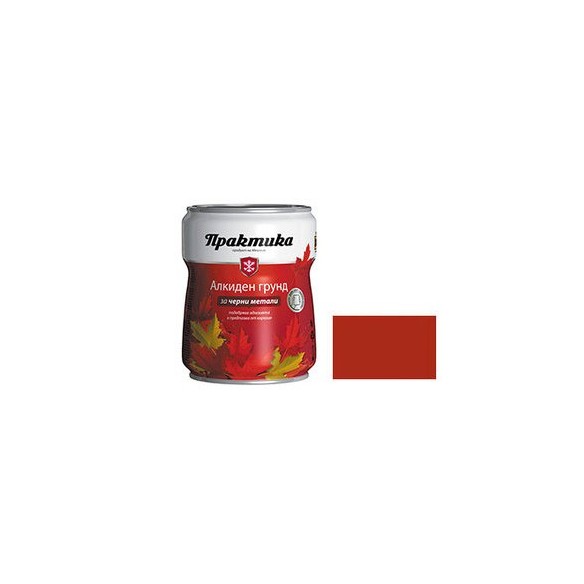Алкиден грунд - червен 0,650л - 1