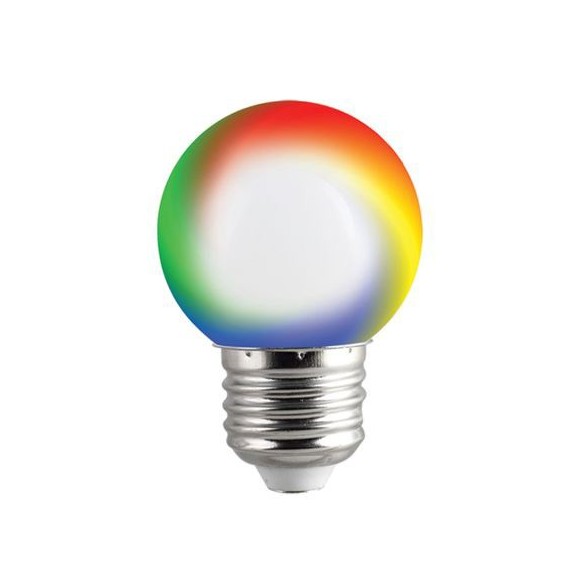 Led крушка colors g45 0.5w e27 rgb вивалукс 3543 - 1