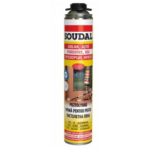 Пистолетна монтажна пяна 750 мл SOUDAL