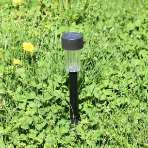 Соларна лампа PVC 4,5x4,5x30,5 см - 1 2