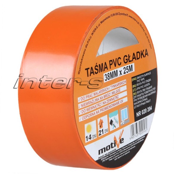 Лента pvc 38мм/25м motive - 3