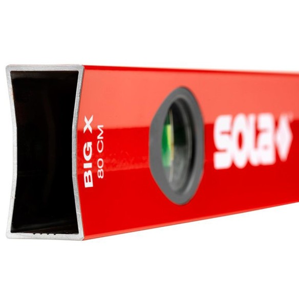 Нивелир алуминиев 800 мм, 0.5 мм/м sola big x 80 - 2