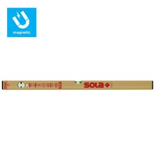 Нивелир алуминиев с магнит 1500 мм, 0.5 мм/м sola azm 150 - 1 2