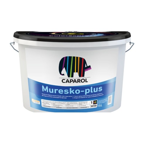 Боя фасадна muresko plus moe basis 3 9,4л caparol - 1