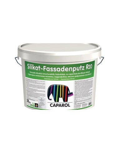 Мазилка  silicat fassaden putz к15 прозрачна  25 кг caparol - 1