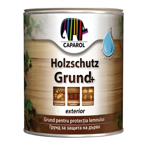 Грунд безцветен за дърво 0.75л holzschutzfrund + incolor caparol - 1