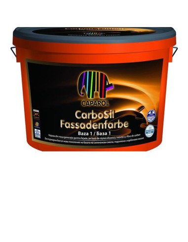 Боя фасадна carbosil fassadenfarbe baza 3 2,35 л caparol - 1