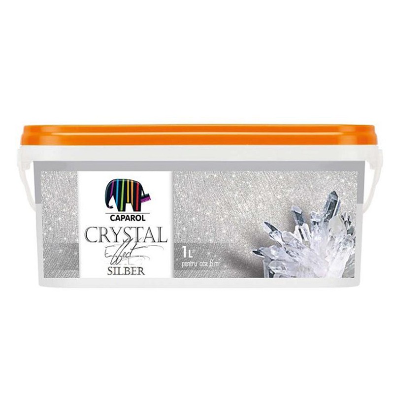 Лак интериорен crystal effekt сребърен /silber/ 1л caparol на изгодна ...