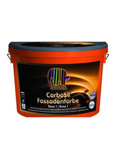 Боя фасадна carbosil fassadenfarbe baza 1 10л caparol - 1
