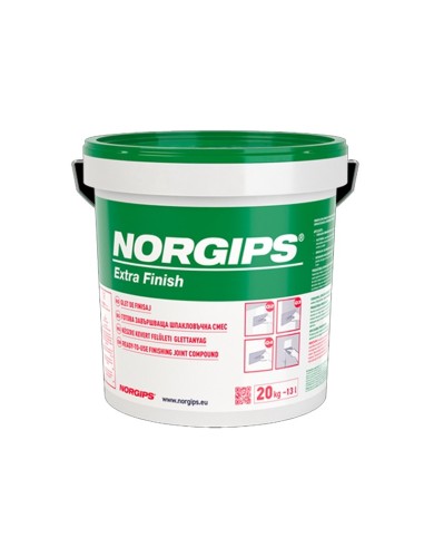 Гипсова шпакловъчна смес 20 кг Extra Finish NORGIPS