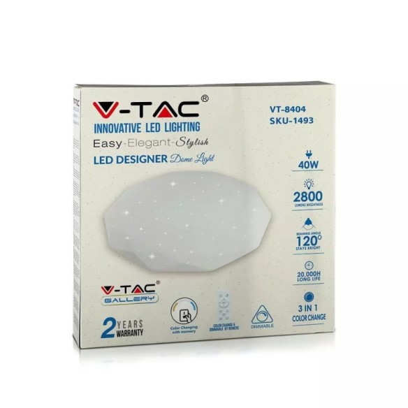 Led плафон с дистанционно 3в1