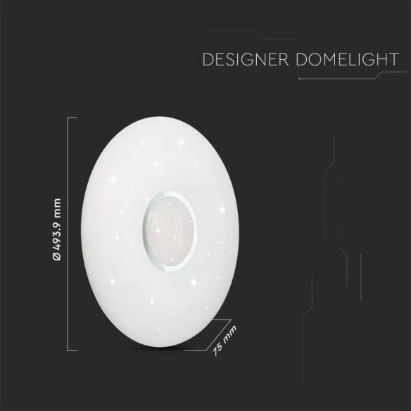 Led плафон с дистанционно димиращ 60w - 3
