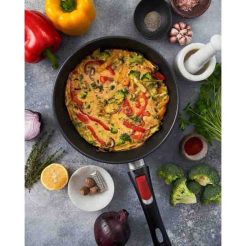 Традиционен тиган с подвижна дръжка ø24 см NEVA METAL - 6