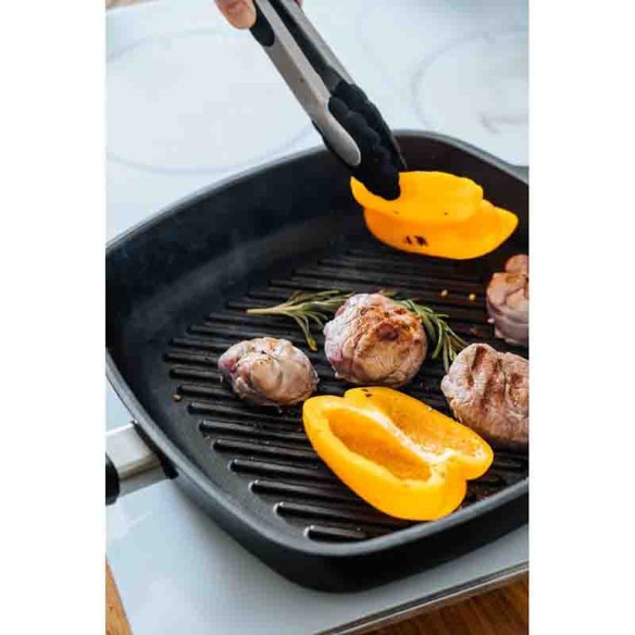 Грил тиган с подвижна дръжка 28x28 см Ferra Induction NEVA METAL