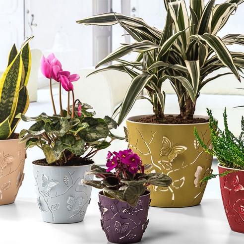 Кашпа 3D Пеперуди Ф22 cм - 7