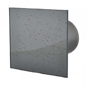 Вентилатор за баня ММ-P  ф100, с клапа 06, мокър инокс - 1