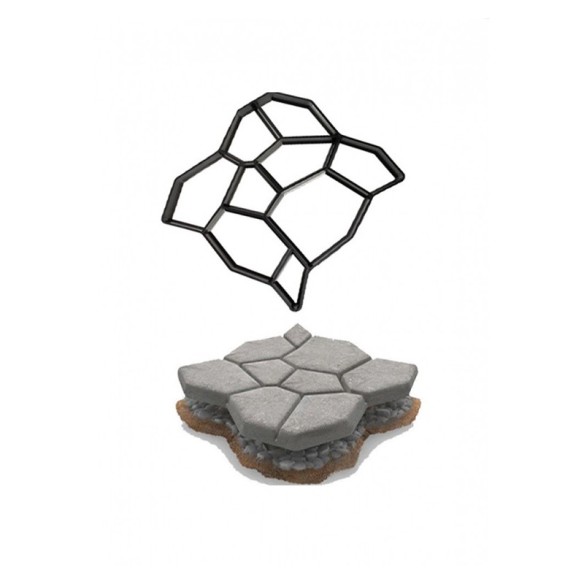 Форма за градинска настилка 600х600 мм - 1