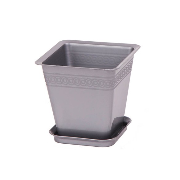 Квадратна саксия Лилия 16х16×15 см - 1