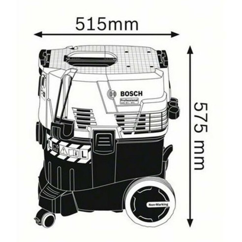 Прахосмукачка за мокро/сухо прахоулавяне GAS 35 L AFC Professional - 4