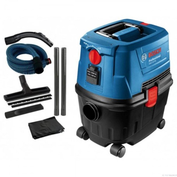 Прахосмукачка BOSCH за мокро/сухо прахоулавяне GAS 15 PS - 2